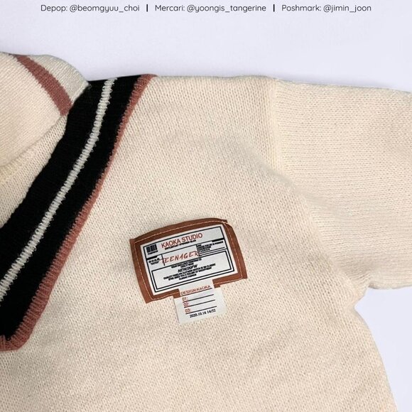 Japanese-style knit sweater <3 - Picture 2 of 5